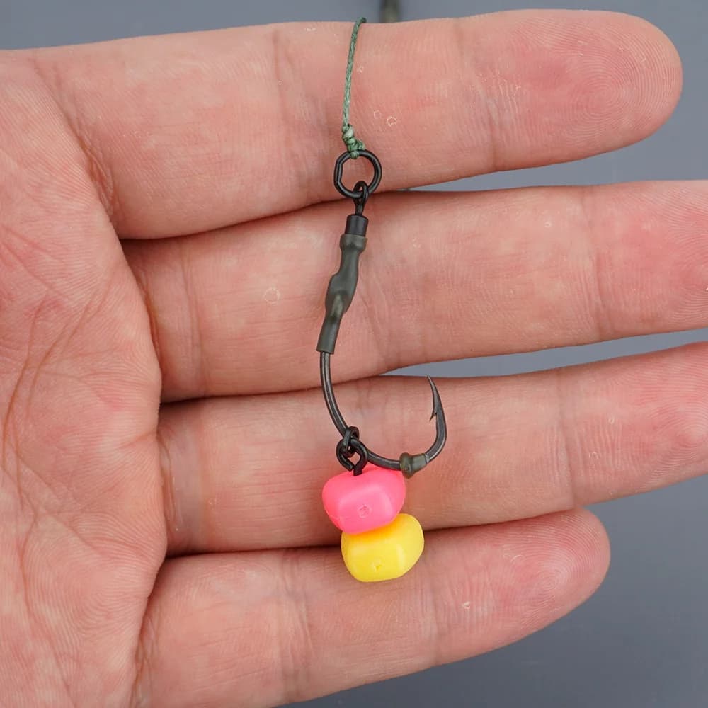 Maïs pop-up Hirisi 30/60 pièces - Appât artificiel flottant pour carp fishing avec présentation naturelle