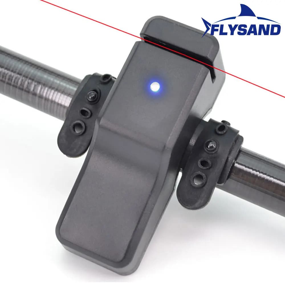 Alarme de touche pêche électronique FLYSAND style européen - Capteur intelligent avec signal lumineux