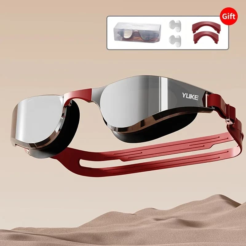 Lunettes de natation professionnelles anti-buée 2025 HD étanches pour hommes et femmes avec protection optimale