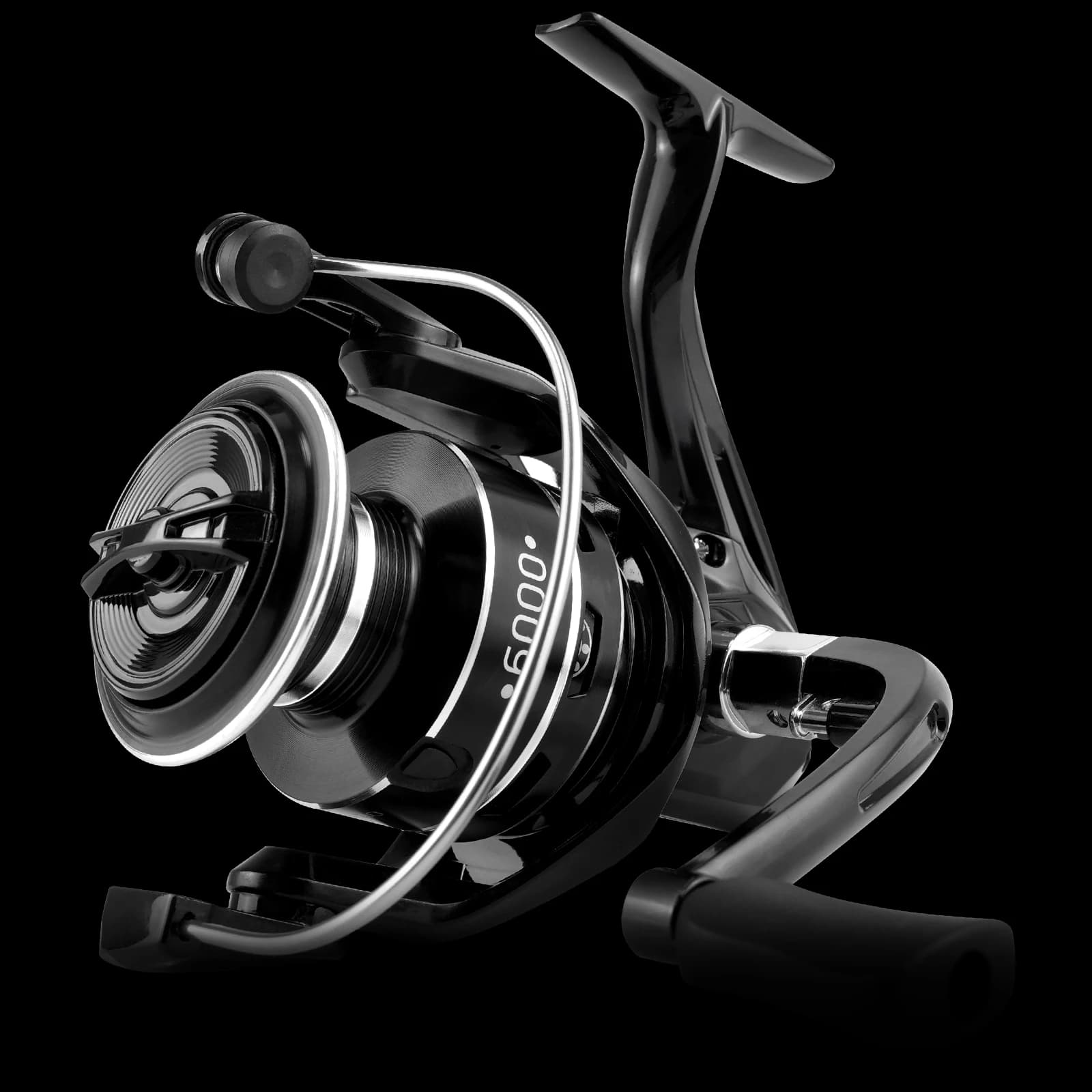 Moulinet spinning Rooblinos HY1000-7000 max drag 10kg bobine métal rocker pliant gauche droite pour pêche mer et rivière