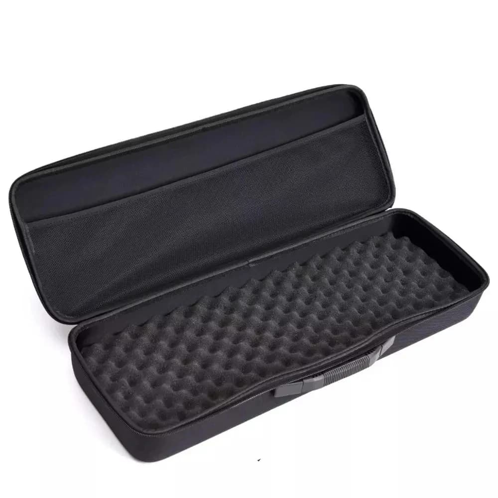 Sac pêche portable EVA anti-choc - Bag canne à pêche rembourré avec compartiment moulinet étanche