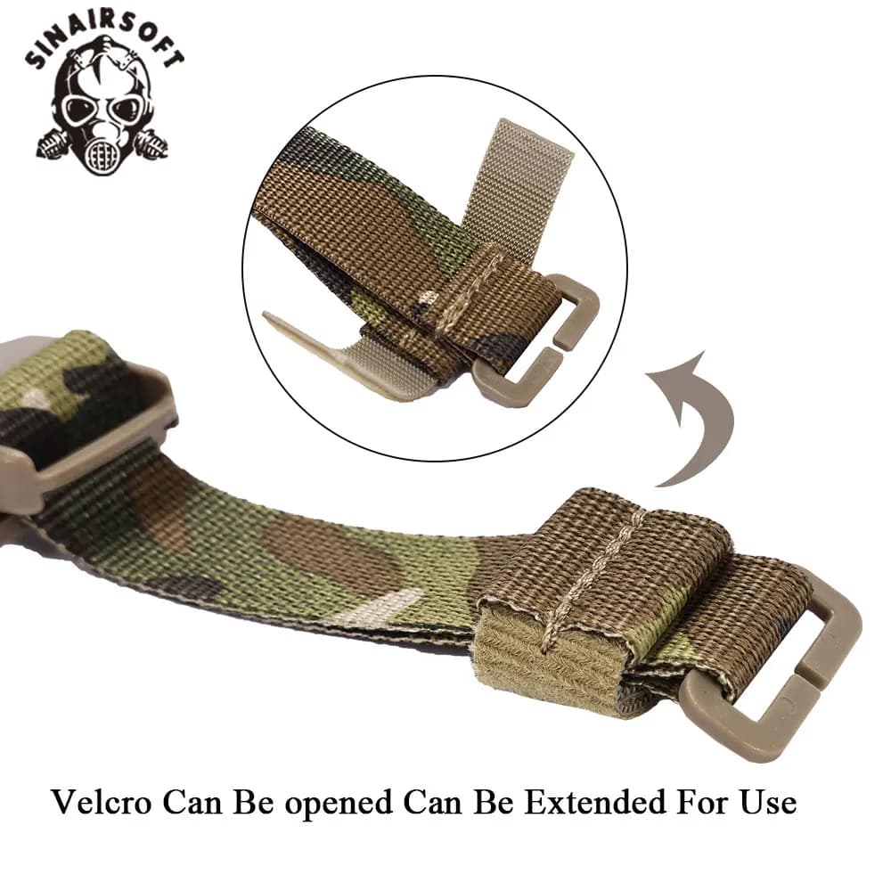 Kit d'adaptation chest rig to vest - Système de fixation pour équipement tactique multi-camouflage