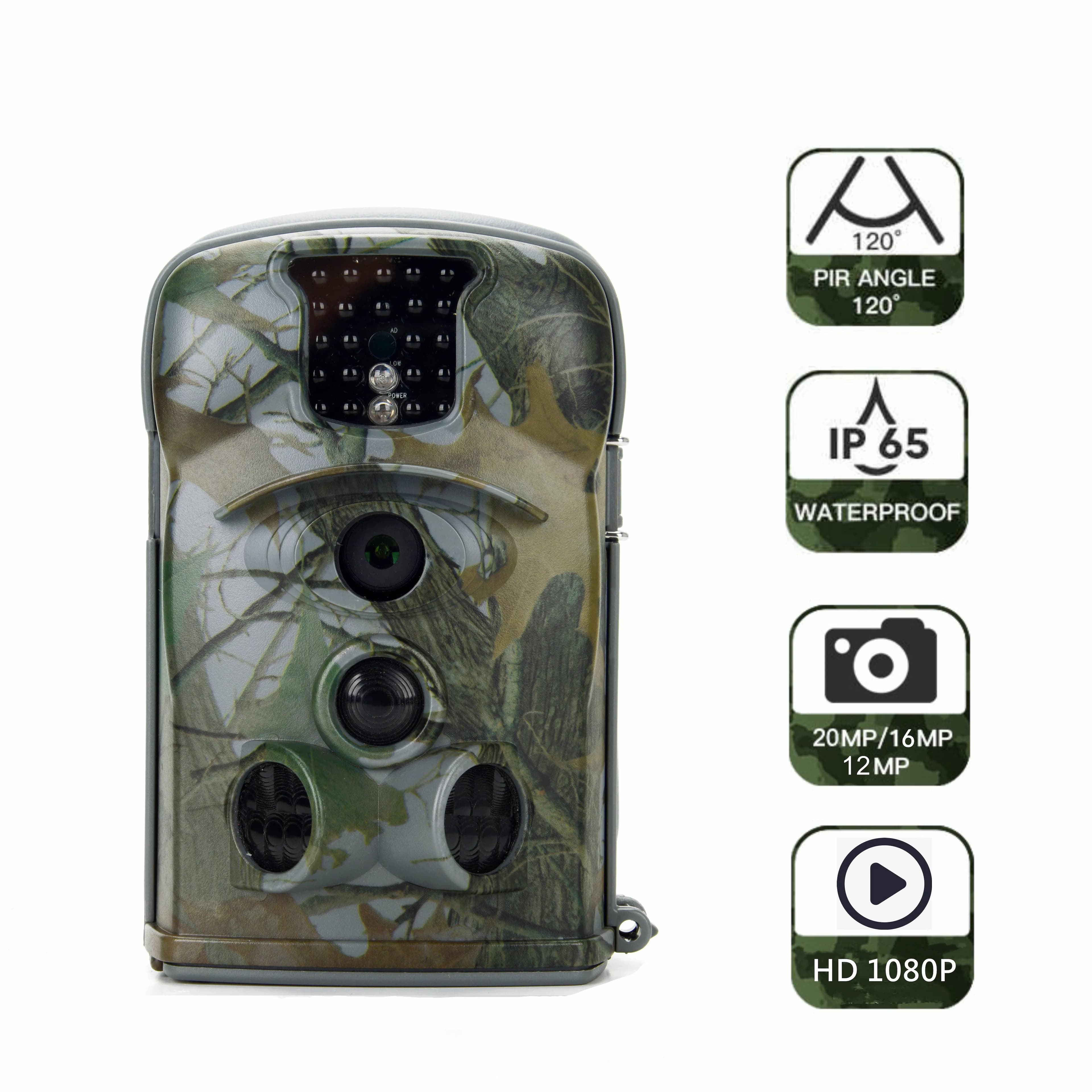 Caméra chasse Suntek HC5210A 20MP 1080P capteur infrarouge étanche pour capture mobile faune