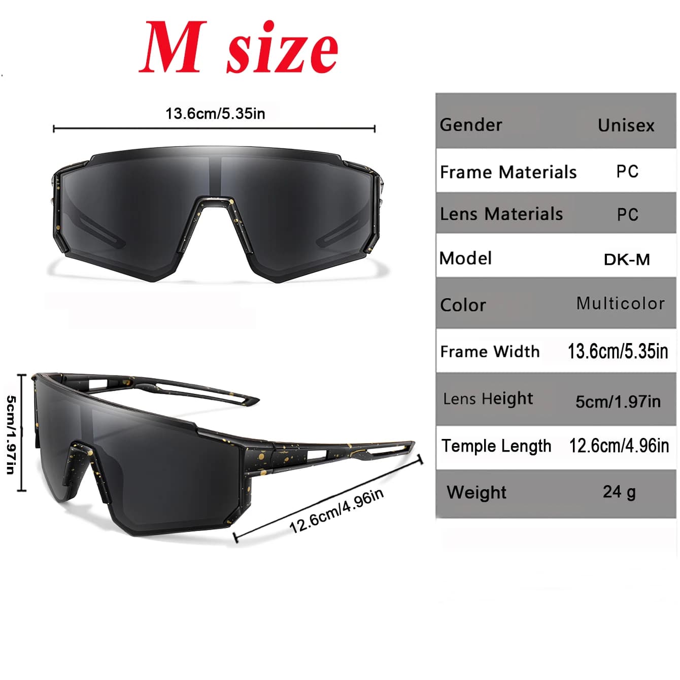 Lot 6 paires lunettes pêche jeunes 9-14 ans protection UV pour initiation pêche famille