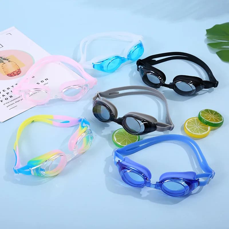 Lunettes de natation anti-buée UV unisexe - ajustables et étanches pour adultes et enfants