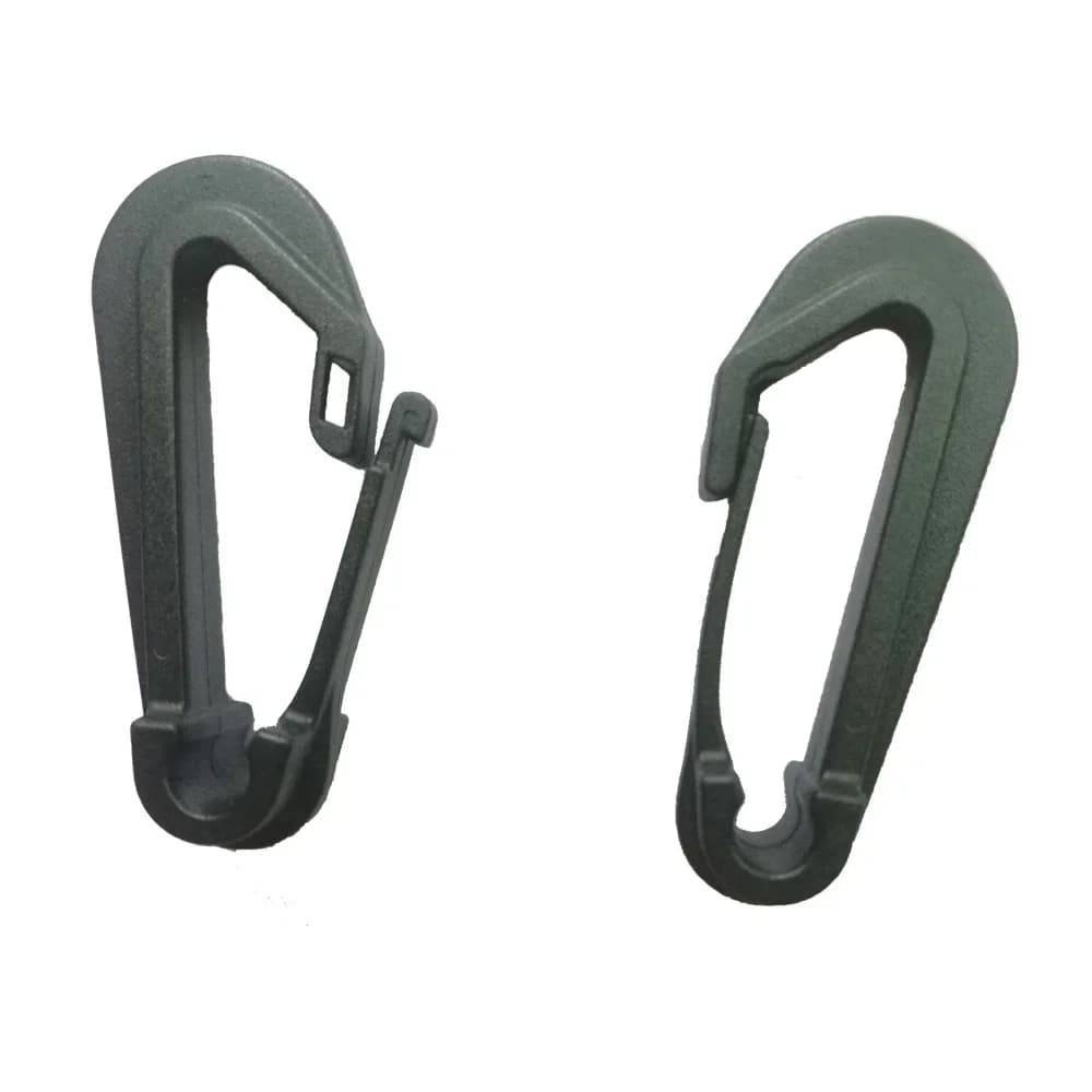 Lot de 6 ou 12 crochets corde élastique robuste - Accessoire kayak camping randonnée extérieur