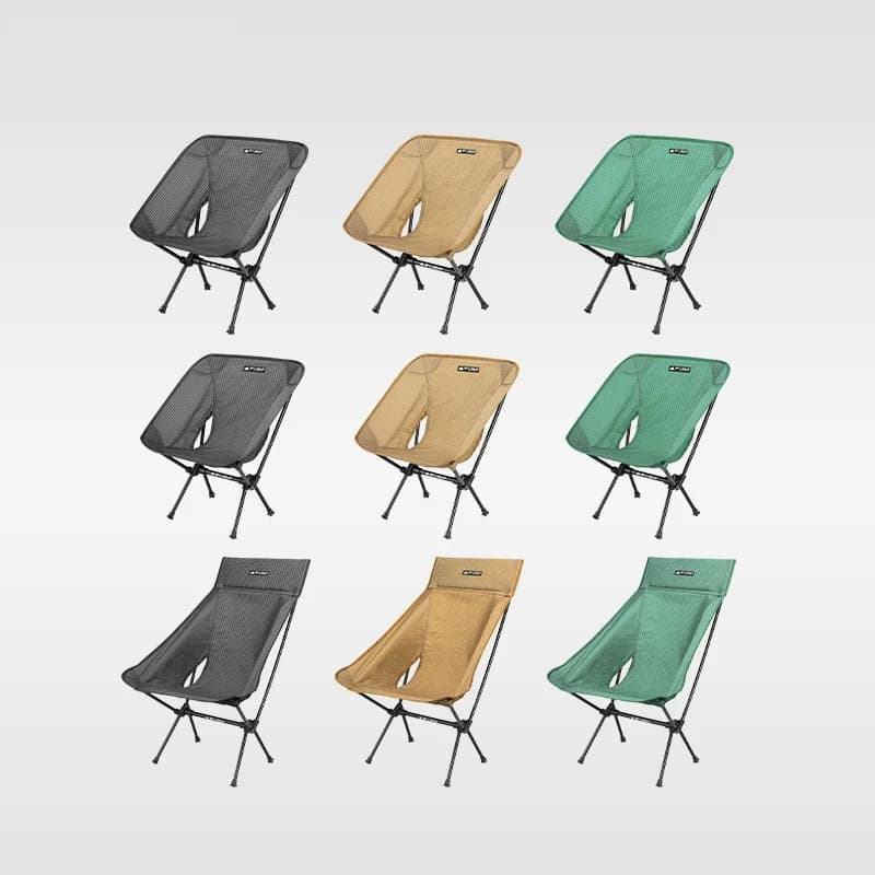 Chaise pêche plage ultralégère Flame's Creed - Siège camping pliant pour sieste pêcheur