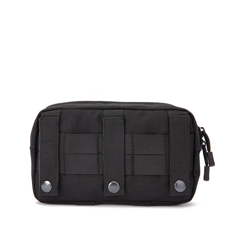 Pochette tactique MOLLE pour pêche - Sac ceinture multifonction pour équipement de pêche d'urgence
