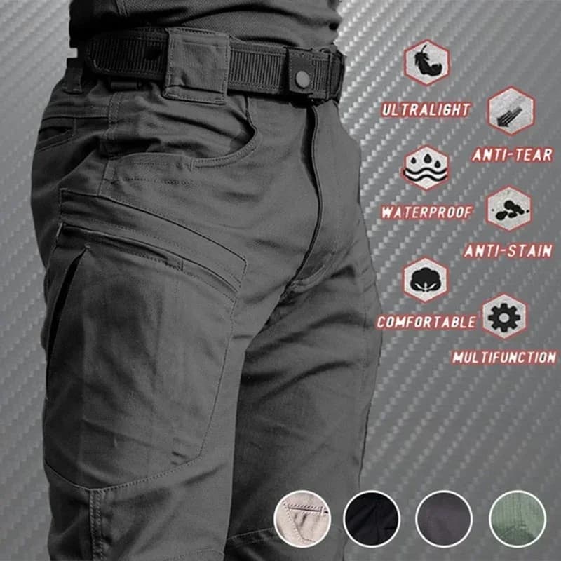 Pantalon cargo tactique imperméable homme 2024 - Été militaire - Respirant pêche chasse séchage rapide