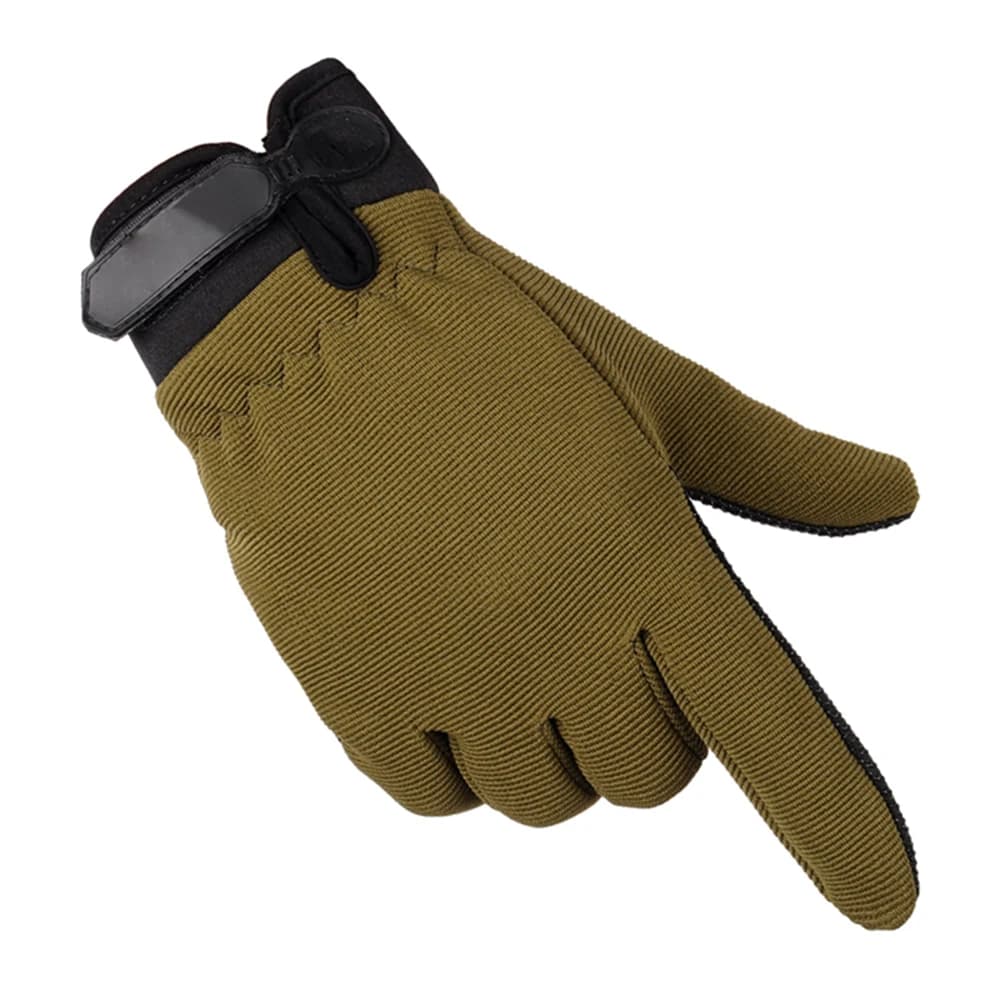 Gants tactiques légers respirants pêche été non-dérapants hommes femmes équitation doigts complets