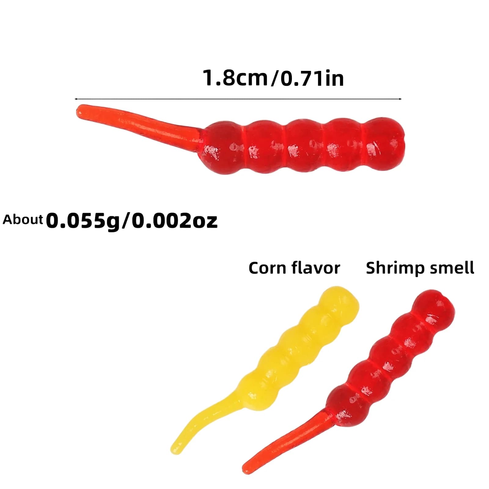 Set 120 leurres souples bioniques MUKUN appâts artificiels haute performance pour carnassiers