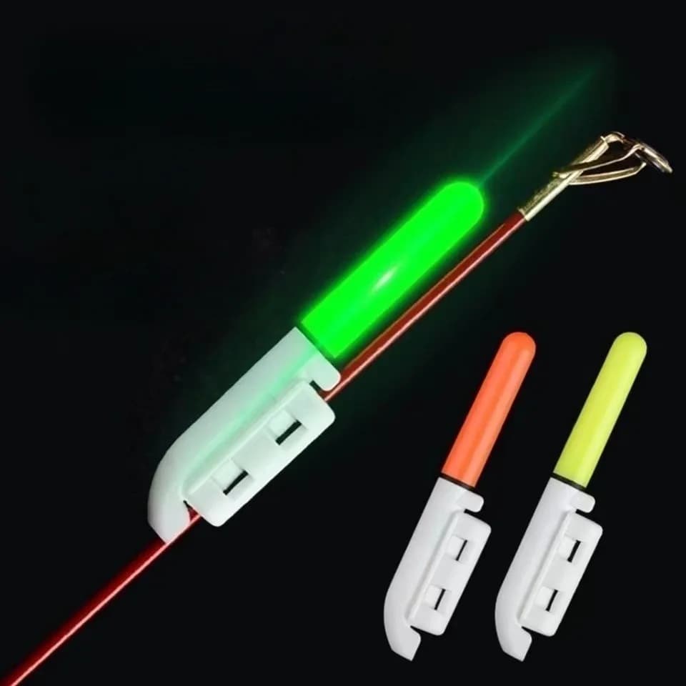 Float lumineux LED amovible pour pêche de nuit - bâton électronique étanche pour pêche aux leurres et au rock