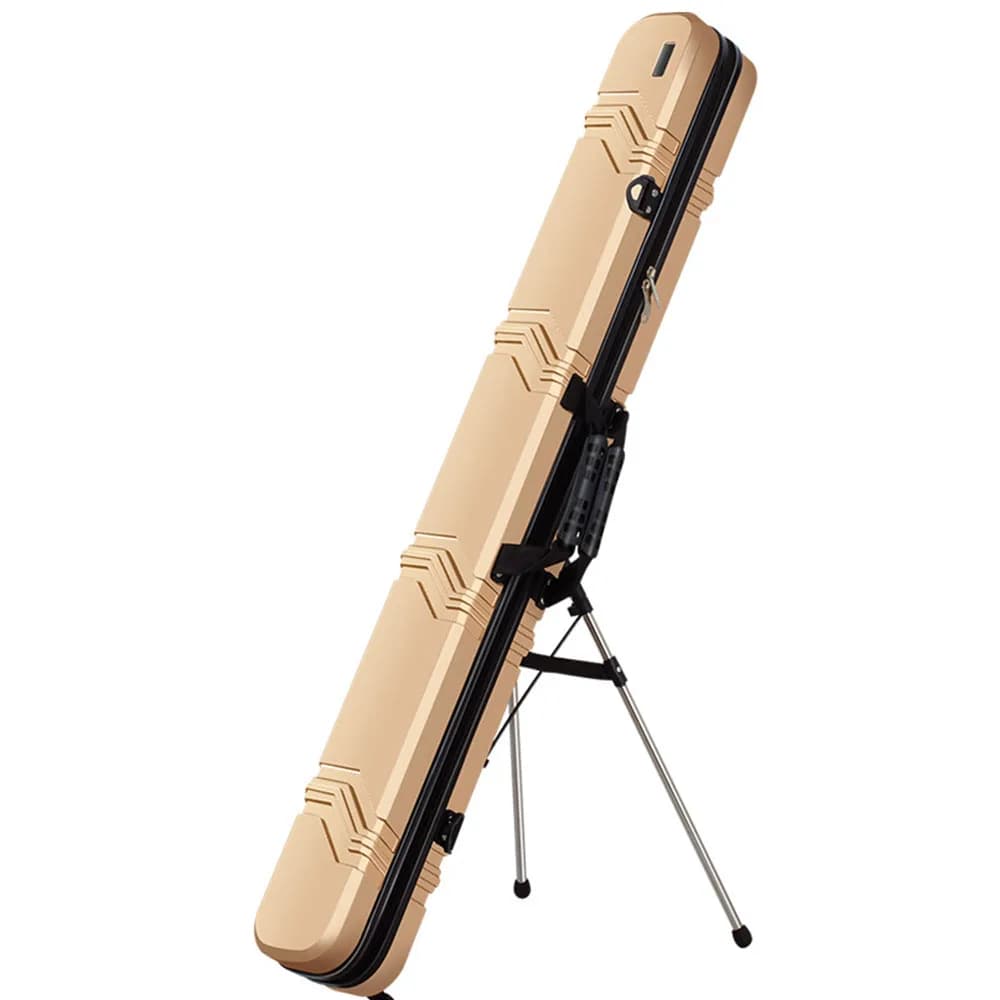 Coffre rigide ABS pêche 130cm étanche - Sac cannes portable résistant - Protection matériel épaissie