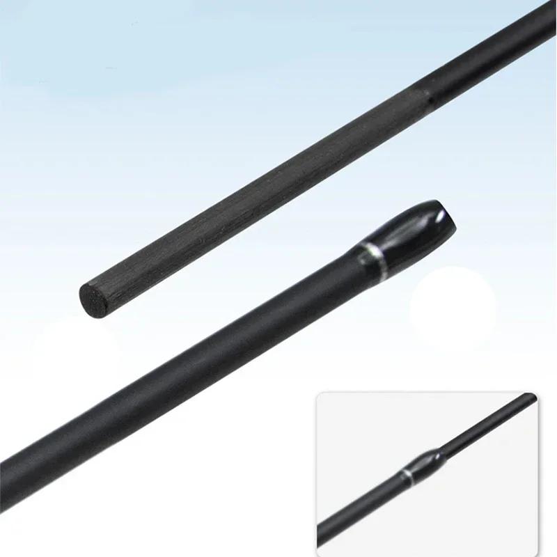 Canne ultra-légère carbone spinning/casting 1.5-9g pour truite fast action manche bois