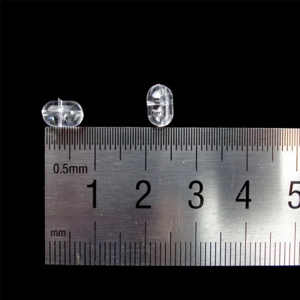 Perles de pêche flottantes et perçables 47mm 50mm, billes doubles et perles lumineuses espace
