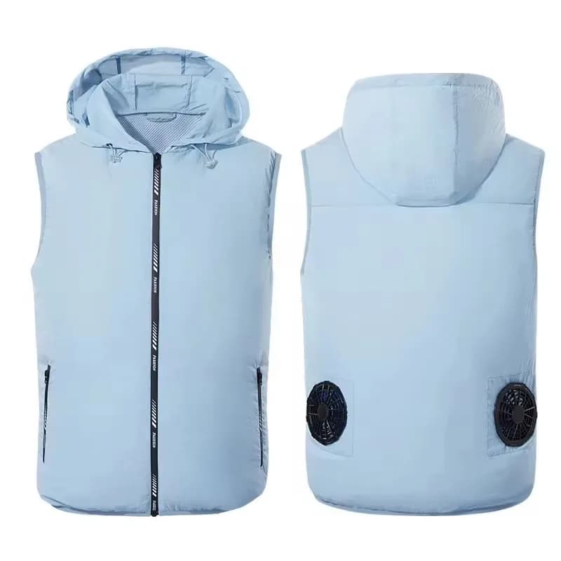 Veste pêche ventilée électrique refroidissement haute température travail extérieur vêtement climatisé