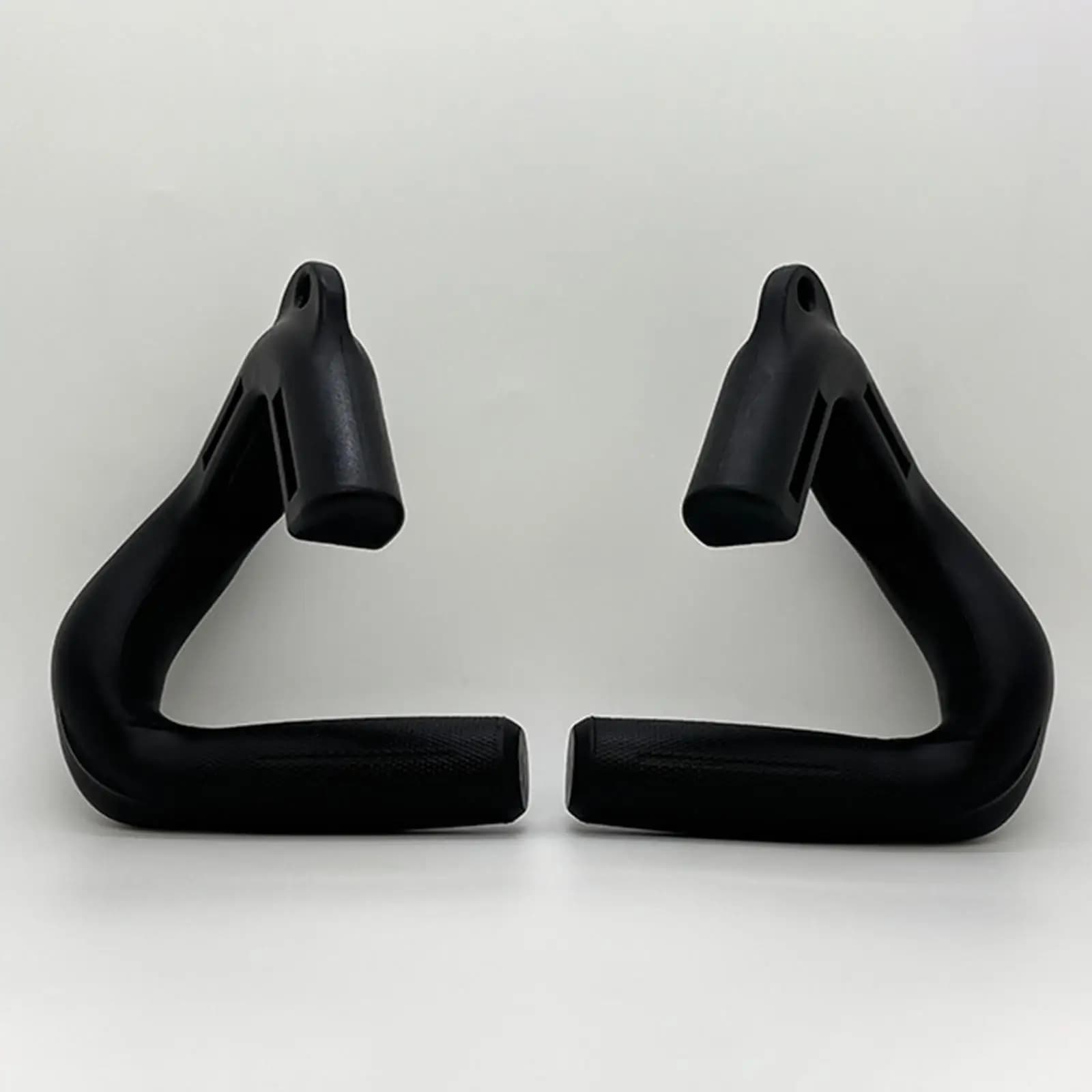 Poignées neutres d'attachement pour traction et deadlift - Accessoire musculation prise confortable
