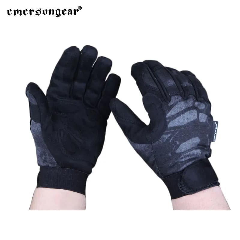 Gants camouflage légers Emersongear protection main combat pêche airsoft tir cyclisme outdoor