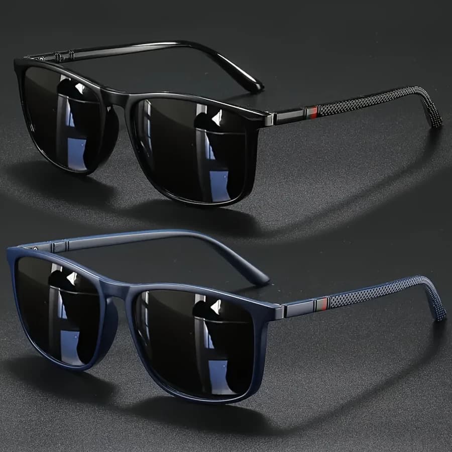 Lunettes de pêche polarisées vintage luxe pour homme et femme - Protection UV400 optimale