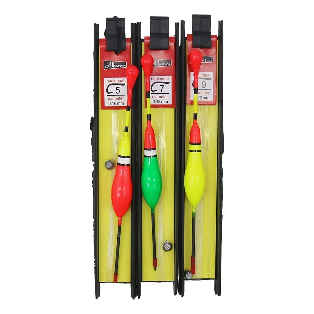 Set flotteurs mélange tailles couleurs - bouées lumière bâton pêche accessoires extérieur équipement