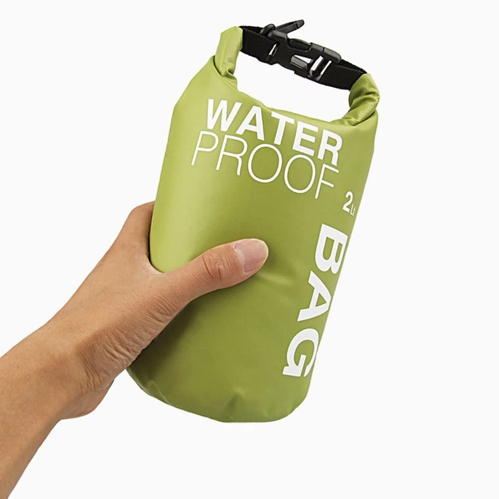 Sac étanche 2L pour pêche, kayak et sports nautiques - Protection optimale pour appareils photo et équipements