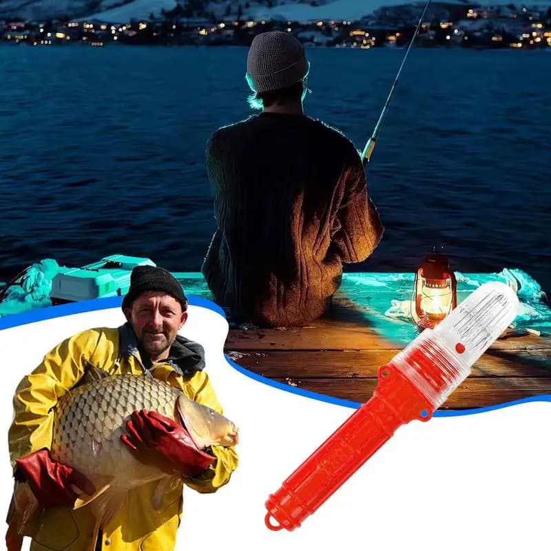 Fusées électroniques marines LED flottantes étanches pour pêche nocturne et sécurité d'urgence en bateau