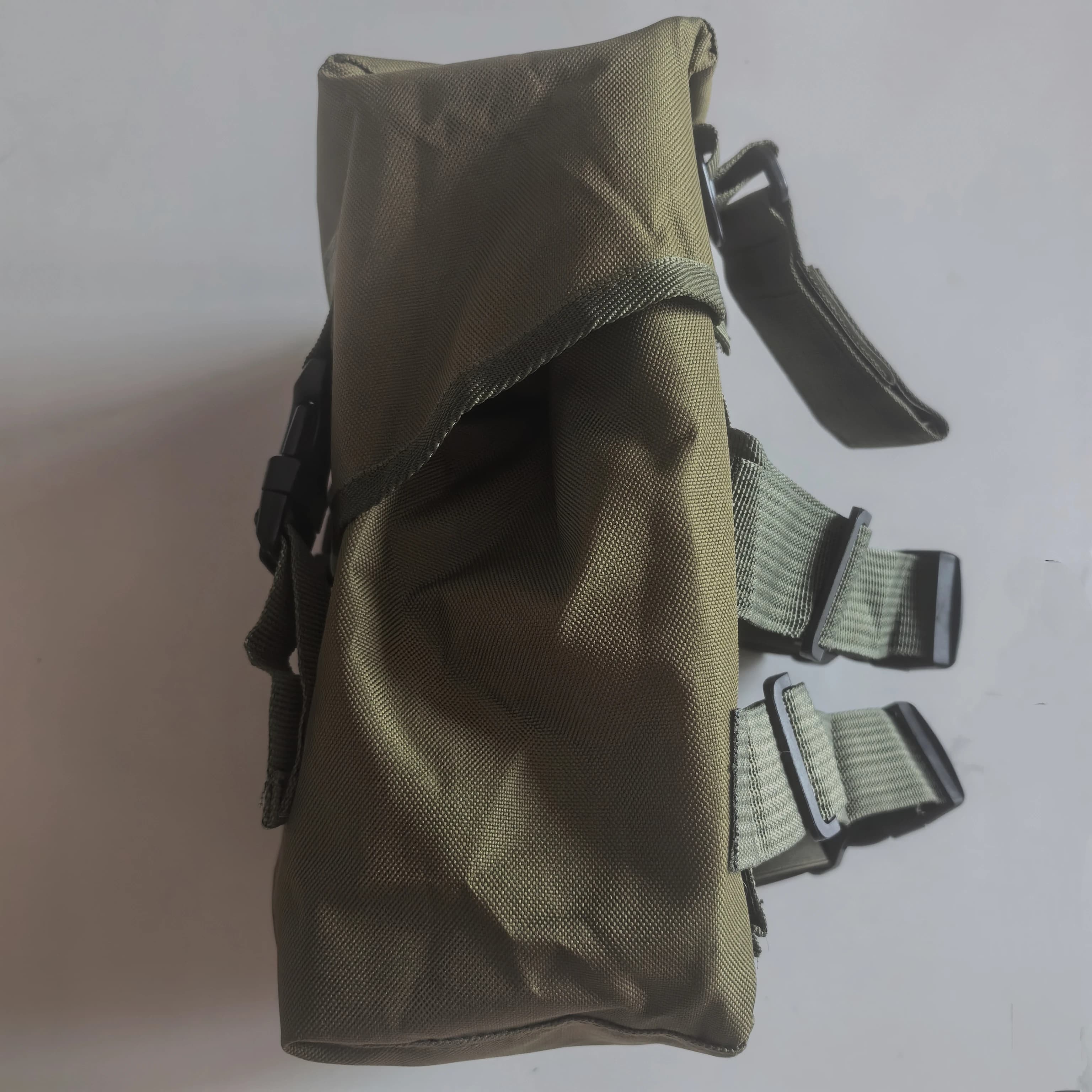 Sac de jambe tactique rangement pêche - Accessoire portable pour équipement de pêche