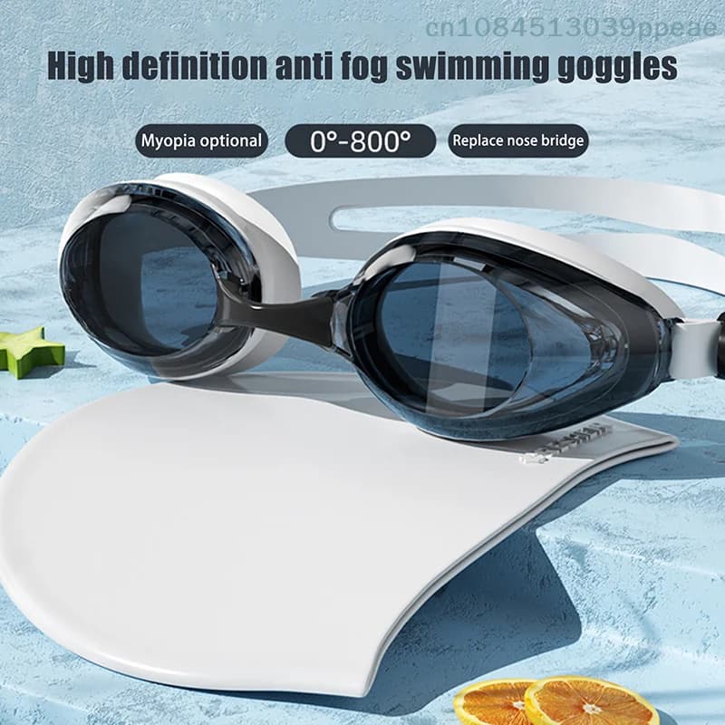 Lunettes natation avancées adultes professionnelles piscine étanches anti-buée UV hommes femmes jeunes