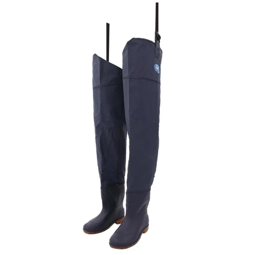 Waders de pêche imperméables pour homme, taille US 8, bottes cuissardes haut de gamme