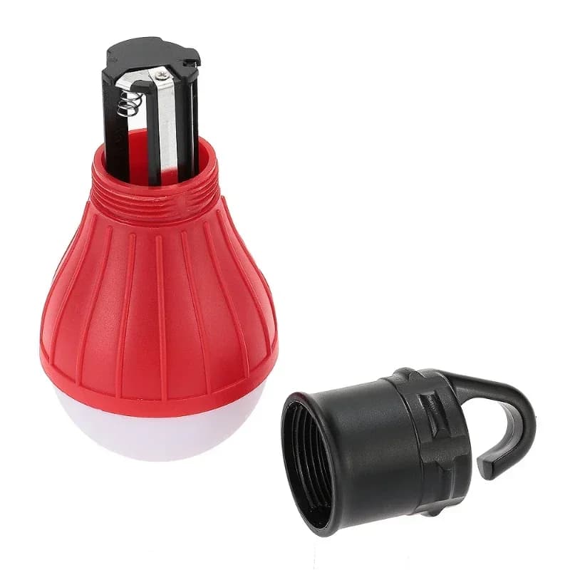 Lampe camping LED 3 lumières portable accrochage tente pêche éclairage doux extérieur équipement pratique