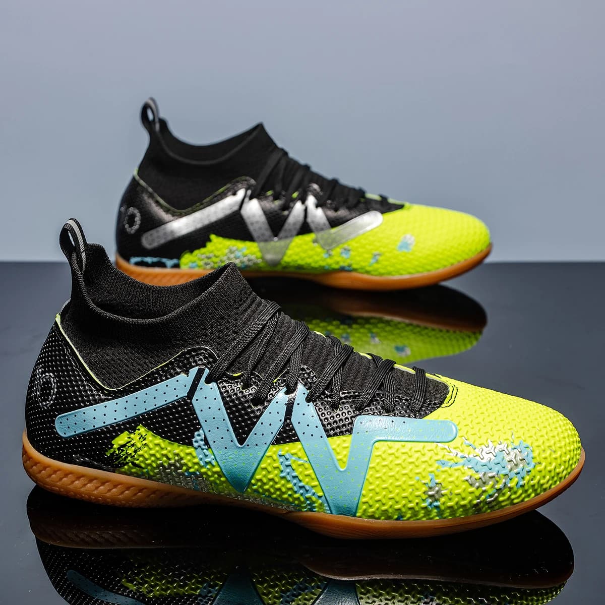 High-top soccer shoes for indoor five-a-side training for both men and women, sl