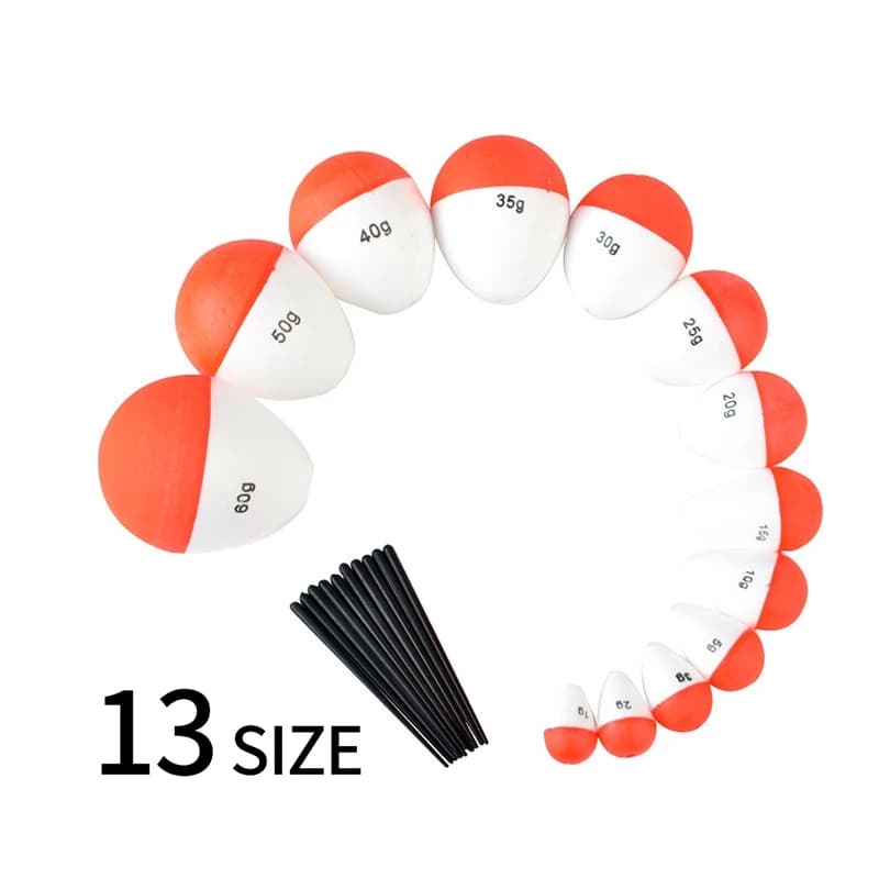 5 flotteurs de pêche en mousse EVA légers et durables - Buoys flotador pour toutes techniques de pêche