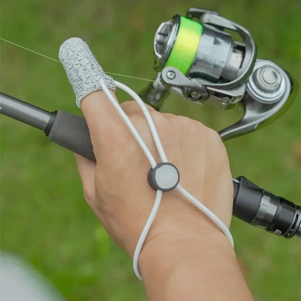 Gants pêche protection anti-coupure mono-doigt résistants pour lancer loin contrôle ligne