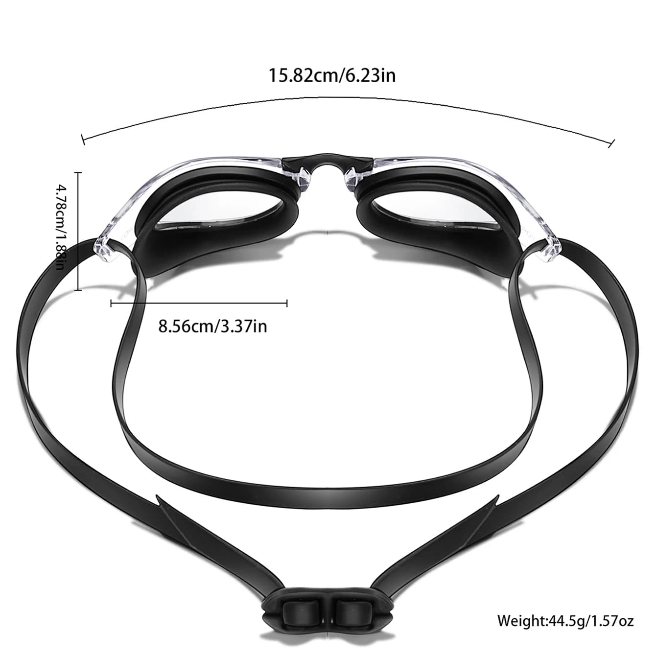 Masque de natation anti-buée vision claire étanche réglable rapide différentes couleurs verres