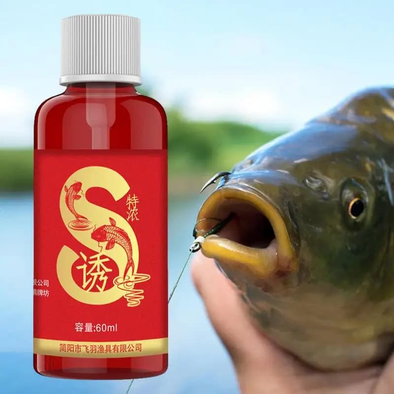 Concentré liquide attracteur 60ml pour carpe et poissons blancs - appât liquide puissant cadeau pêcheurs