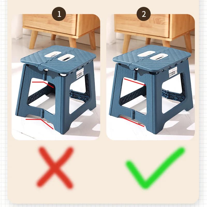 Tabouret marchepied pliant multifonction antidérapant pour pêche en bateau et préparation des appâts