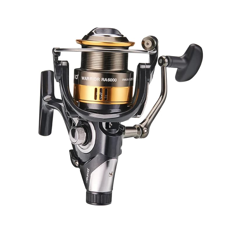 Moulinet de pêche DEUKIO 3000-6000 double frein pour jigging, trolling et surf casting en mer
