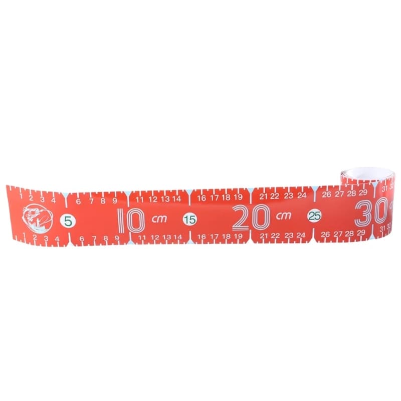 Ruban adhésif mesure poissons 130cm - Règle autocollante pour bateau kayak pêche précise