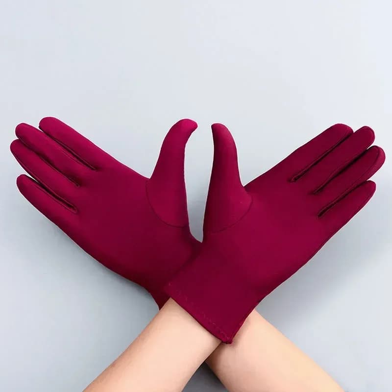 Gants spandex protection solaire pêche été - Gants fins danse étiquette pour pêche élégante