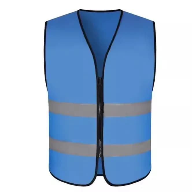 Veste de sécurité réfléchissant personnalisable pour hommes - Travail voirie et nettoyage - Coupe ample et confortable