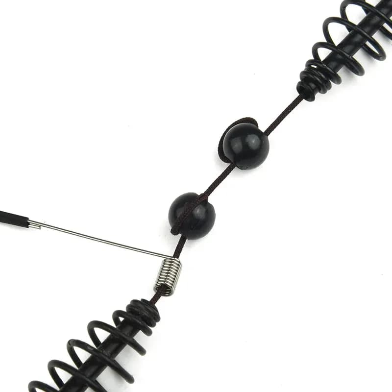 Kit de leurres de pêche appâts avec cage amorceur pour silure et carpe hameçons barbelés