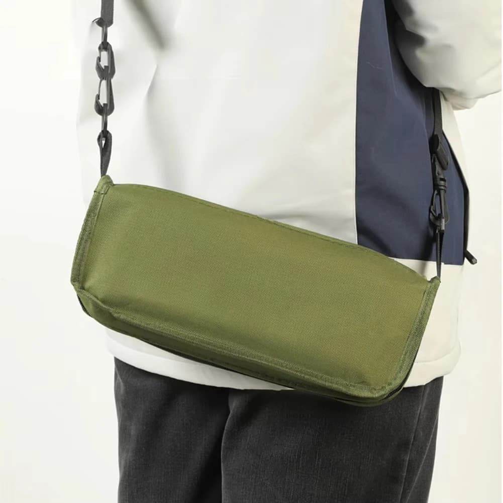 Tabouret pliant pêche camping randonnée avec sac bandoulière pratique pour transport et rangement