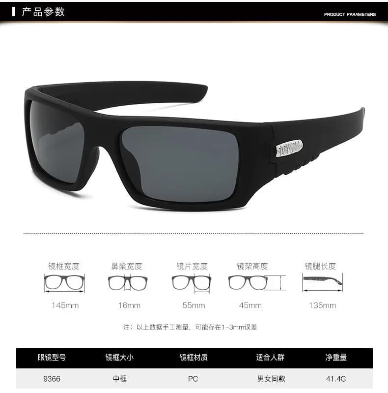 Lunettes de soleil vintage carrées pour pêche - Design rétro luxe avec protection UV400 complète