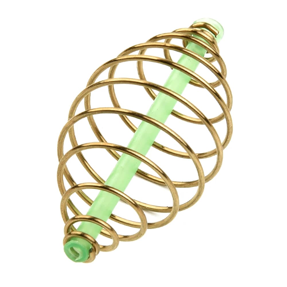 10 pièces feeders cages à ressort pour pêche à la carpe 2 à 5.5 cm, pour amorçage méthode en eau douce et mer