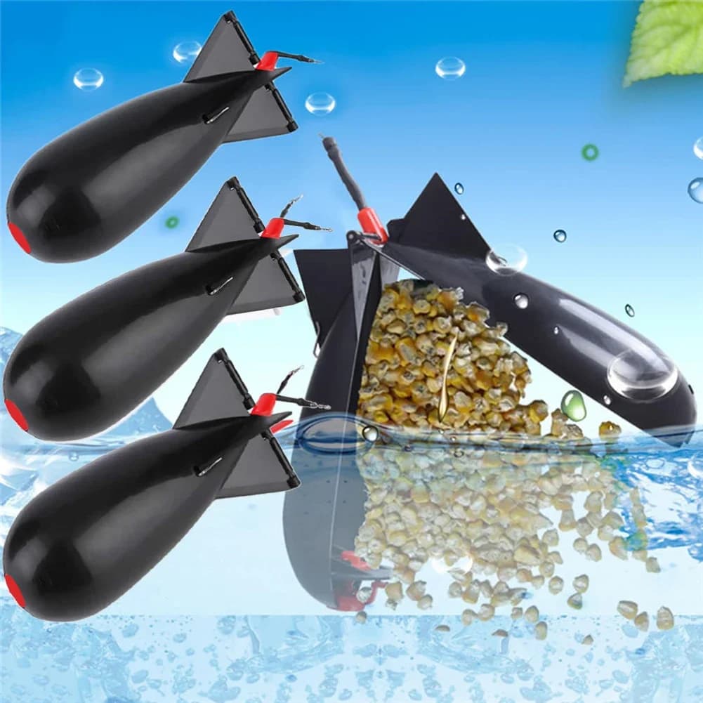 Feeder Spod Bomb pour pêche à la carpe - Rocket flotteur appât pellet positionnement accessoires