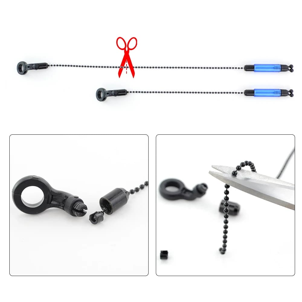 Porte-indicateur de touche pour pêche à la carpe, hanger swinger durable avec pince et accessoires