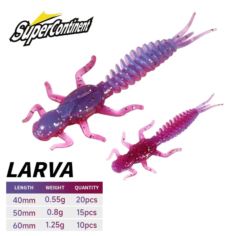 Leurres souples Reach 6cm/5cm flottants - Vers silicone pour pêche en eau douce et leurres nageurs