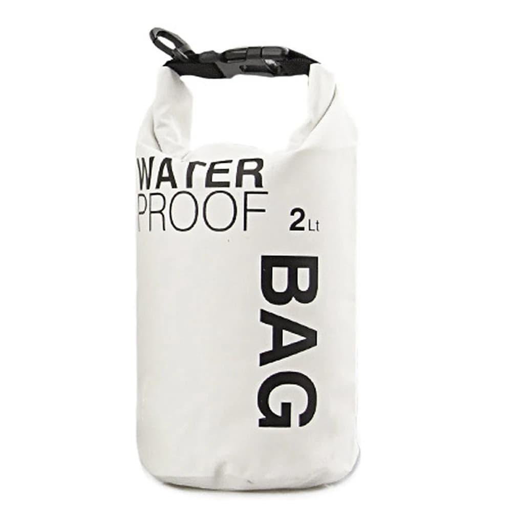 Sac étanche 2L pour pêche, kayak et sports nautiques - Protection optimale pour appareils photo et équipements