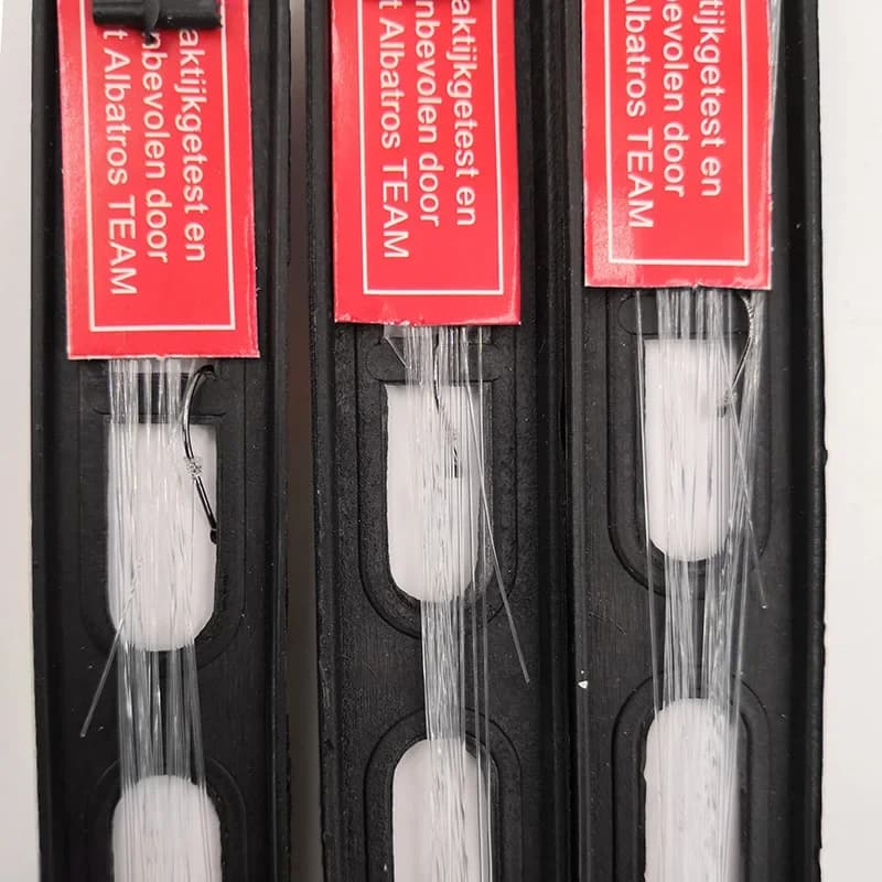 Lot de 3 flotteurs pour la pêche à la carpe, accessoires triple bouchon et ligne avec hameçon