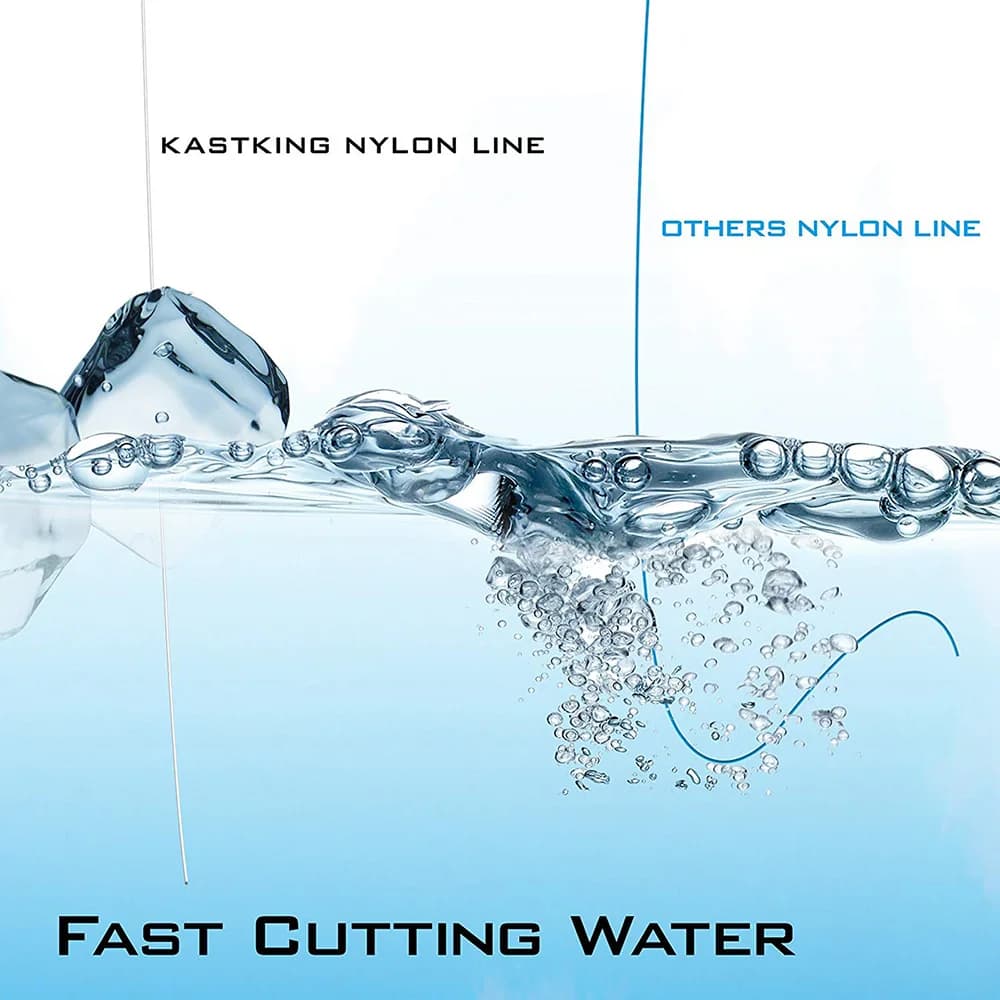 Ligne de pêche monofilament nylon KastKing haute résistance 20-200LB pour bateau et pêche sportive